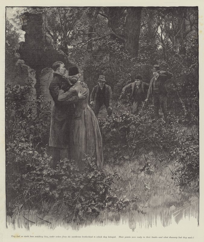 Amore Cieco, di Wilkie Collins da Amedee Forestier