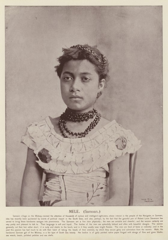 Mele, samoano da American Photographer