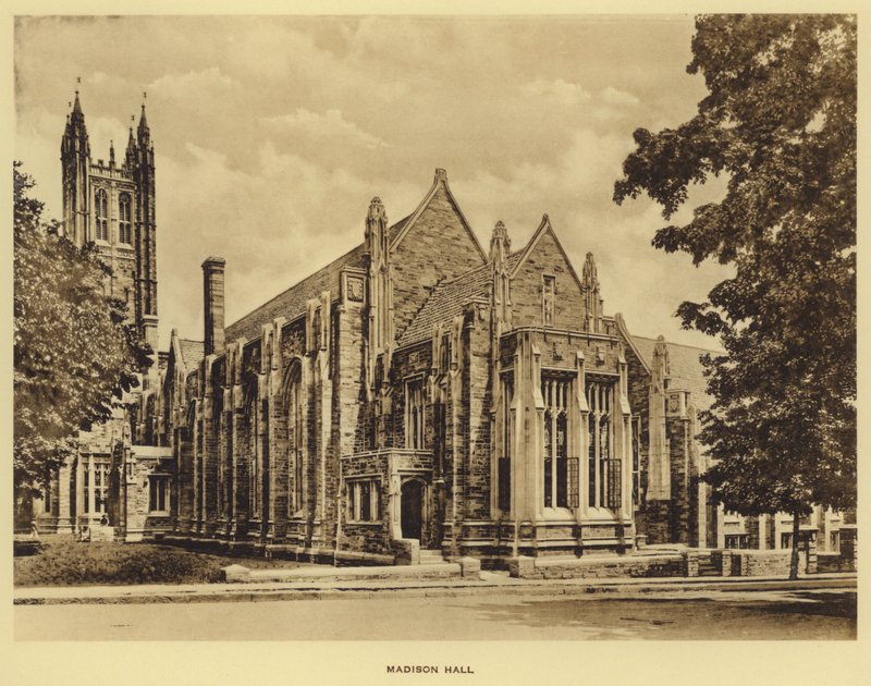 Università di Princeton: Madison Hall da American Photographer (after)
