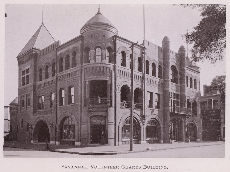 Edificio delle Guardie Volontarie di Savannah da American Photographer (after)