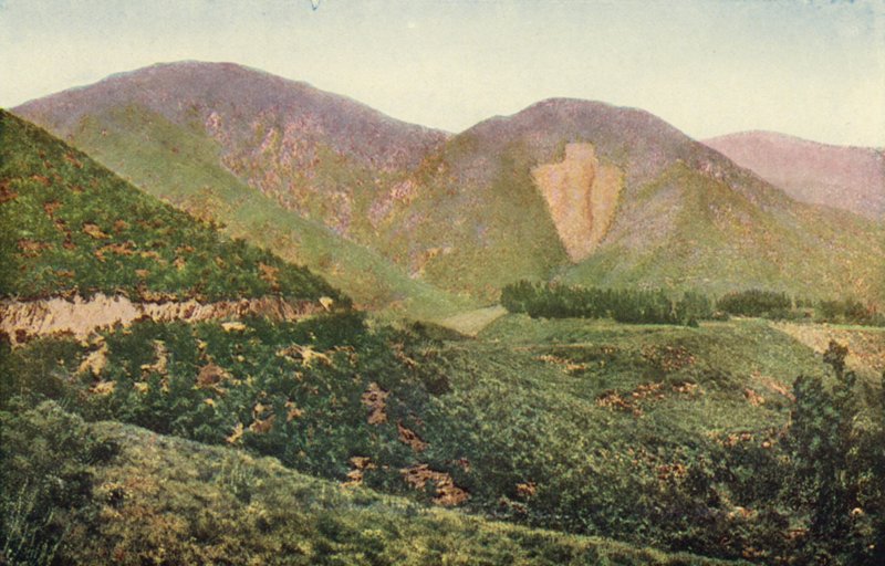 Monte Arrowhead vicino a San Bernardino (foto a colori) da American Photographer