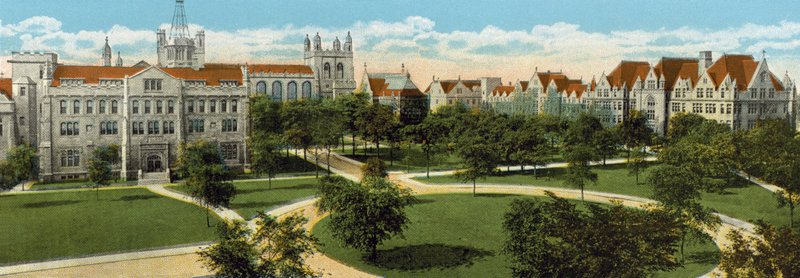 Campus, Università di Chicago da American Photographer