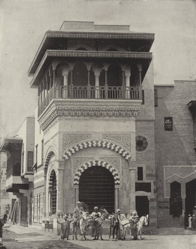 Ragazzi con asini nella strada del Cairo da American Photographer