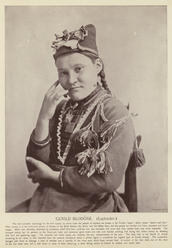 Gunild Blodoxe, Lapponese da American Photographer