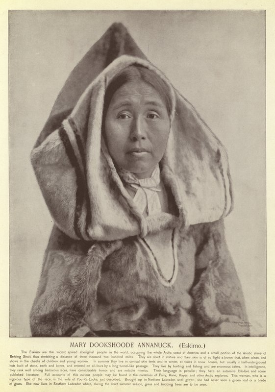 Mary Dookshoode Annanuck, eschimese da American Photographer