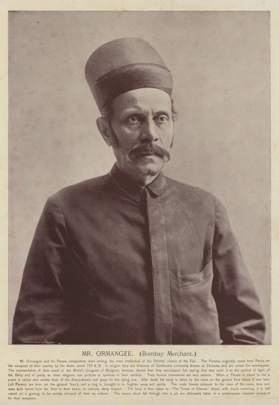 Mr Ormangee, mercante di Bombay da American Photographer