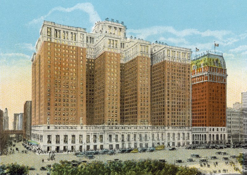 The Stevens Hotel, Michigan Boulevard da American Photographer