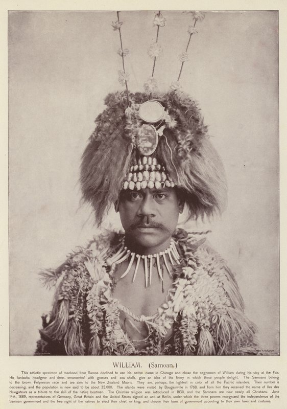 William, Samoano da American Photographer