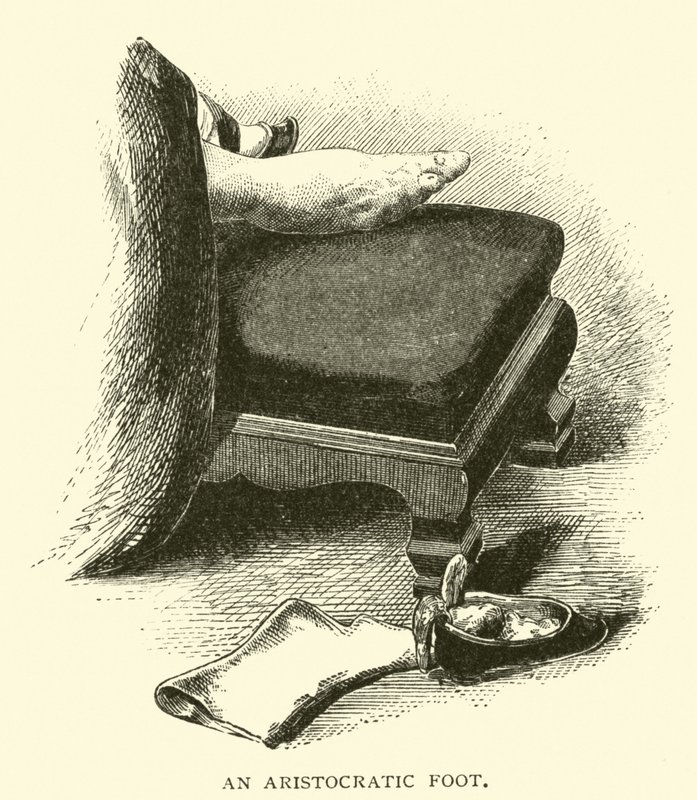 Un piede aristocratico da American School