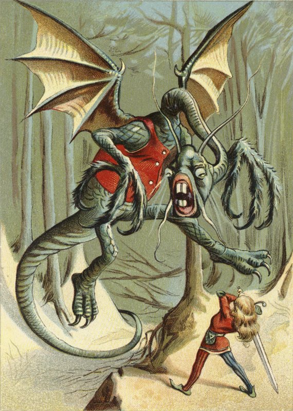 Attento al Jabberwock, figlio mio. da American School