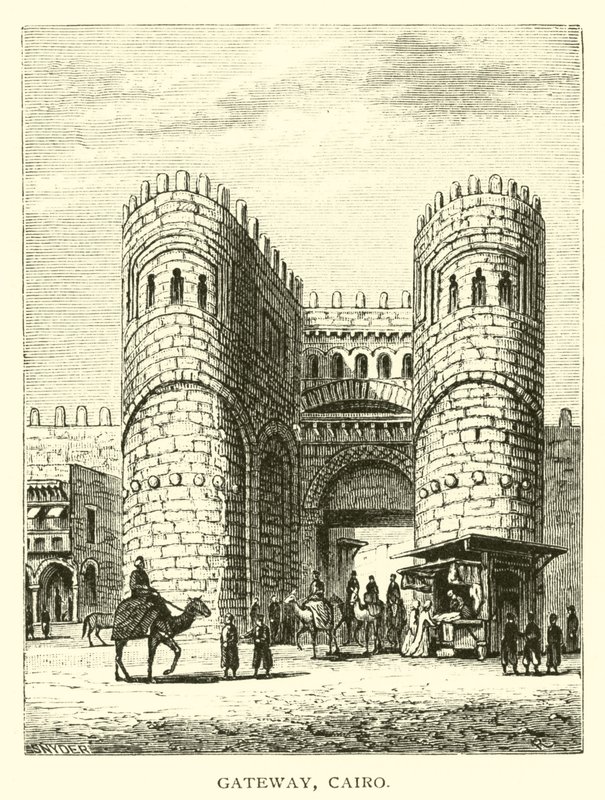 Porta, Il Cairo da American School