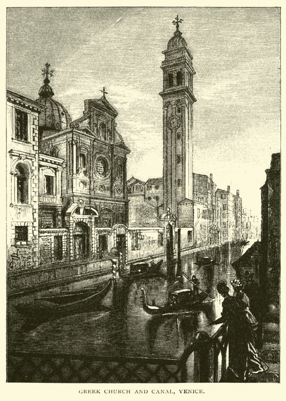 Chiesa Greca e Canale, Venezia da American School
