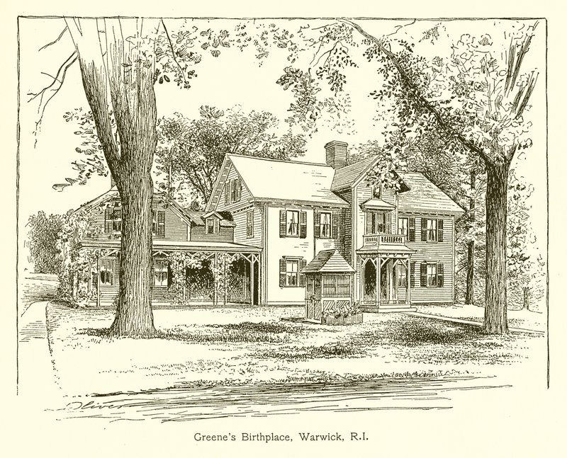 Luogo di Nascita di Greene, Warwick, R.I da American School