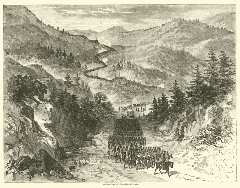 Occupazione di Cumberland Gap, settembre 1863 da American School