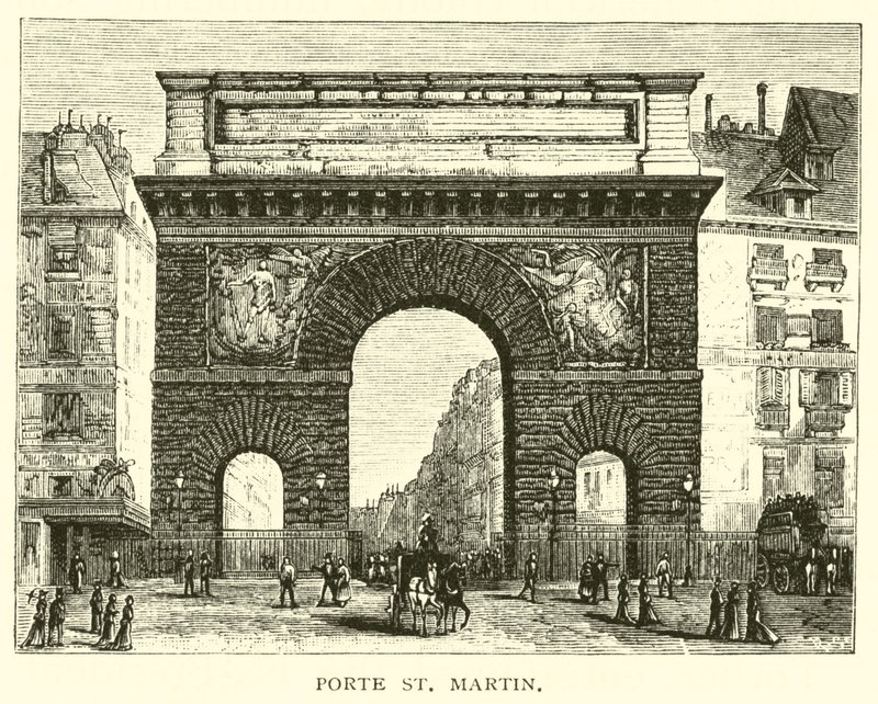 Porte Saint-Martin da American School