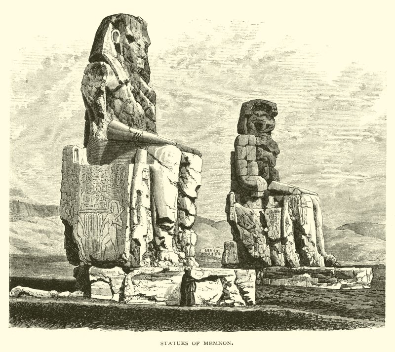 Statue di Memnone da American School