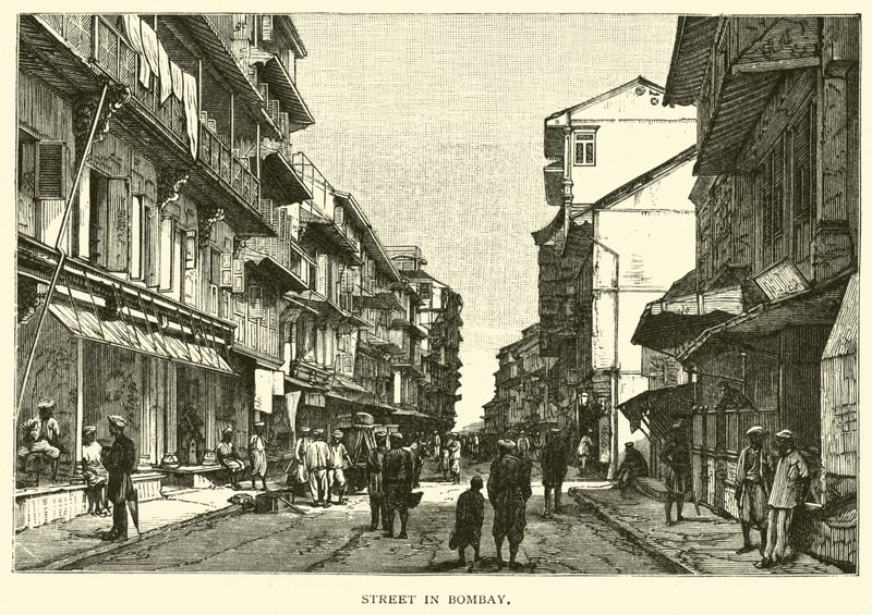Strada a Bombay da American School