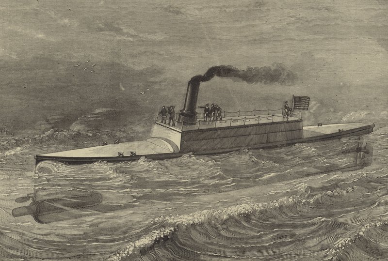 Il Distruttore, nave silurante del Capitano Ericsson da American School