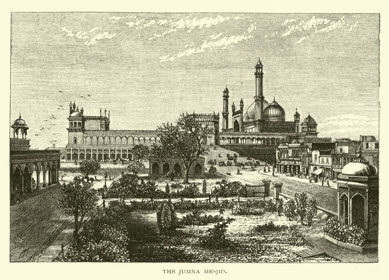 La moschea Jumna da American School