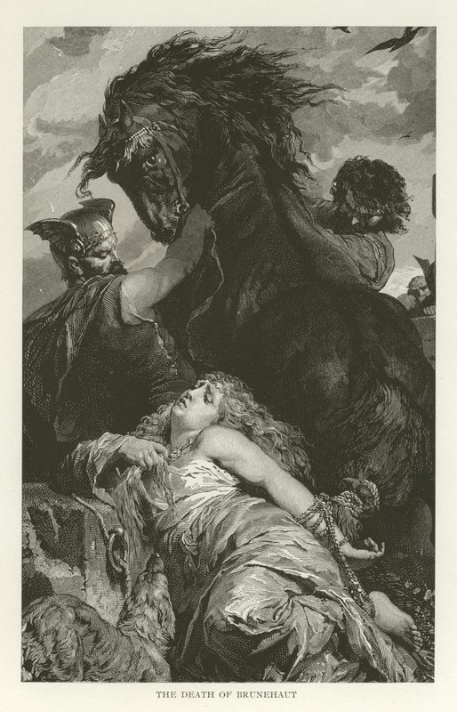 La morte di Brunehaut da American School