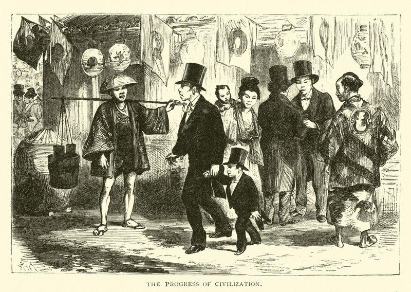 Il progresso della civiltà da American School