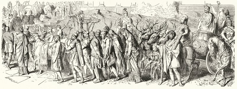 Trionfi, processione trionfale dell