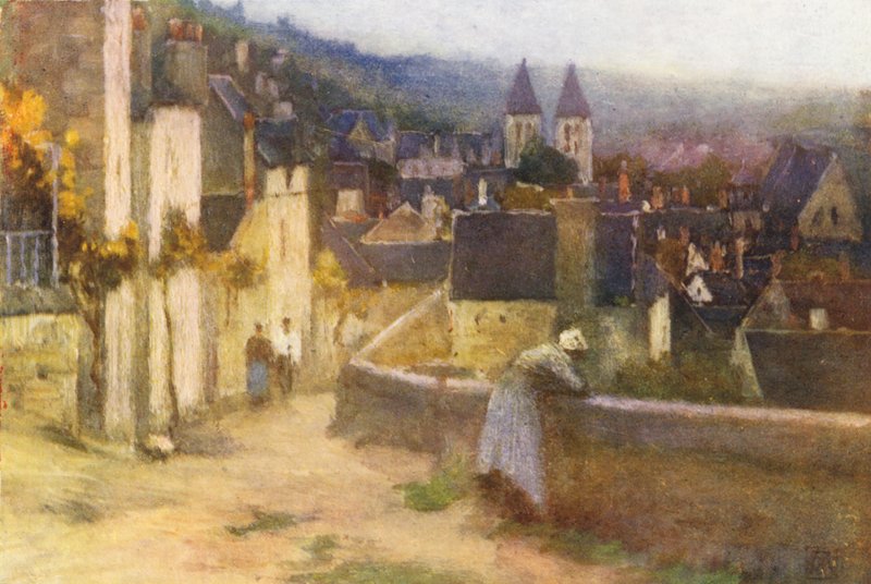 Chinon dal Castello da Amy B. Atkinson