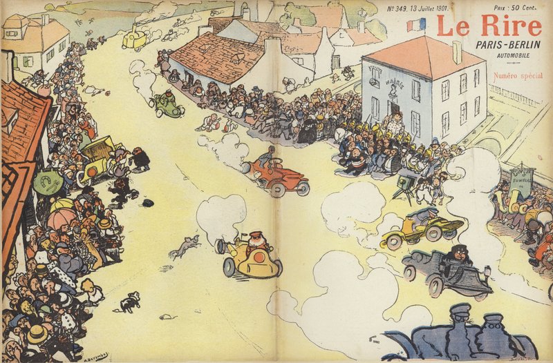 Illustrazione per Le Rire da Andre Devambez