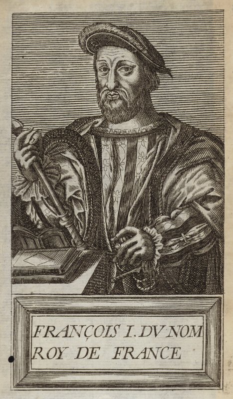 Re Francesco I di Francia da Andre Thevet