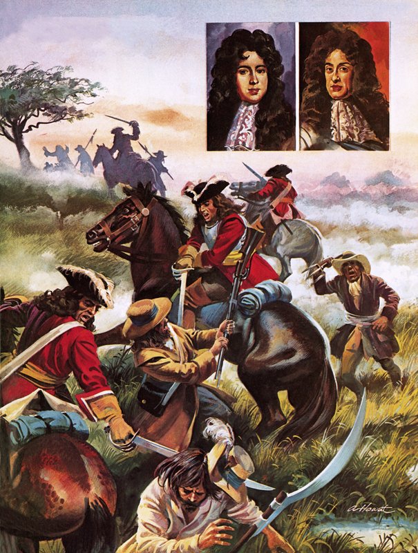Battaglia di Sedgemoor 1685 da Andrew Howat