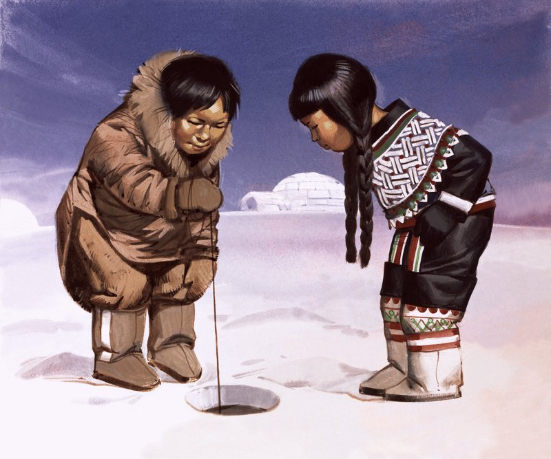 Bambini della Groenlandia da Angus McBride