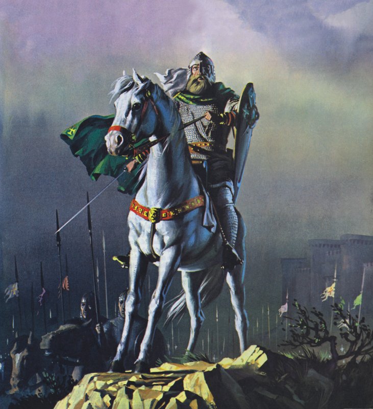El Cid (litografia a colori) da Angus McBride