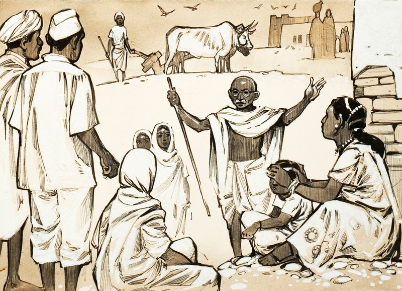 Mahatma Gandhi da Angus McBride