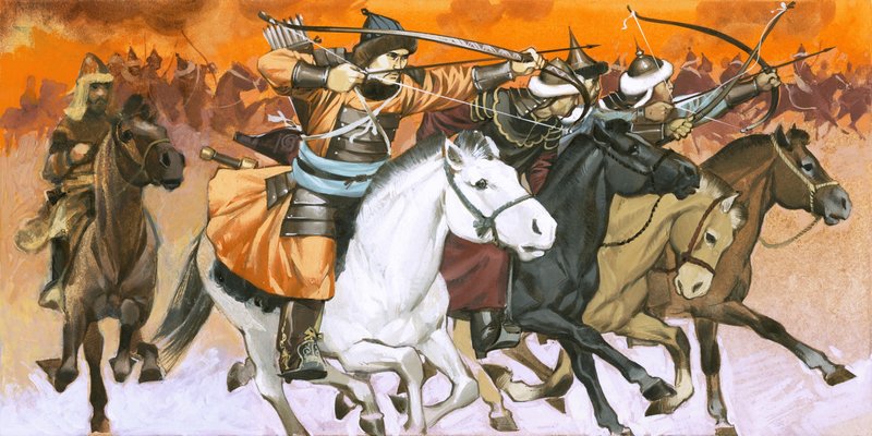 Cavalieri mongoli da Angus McBride