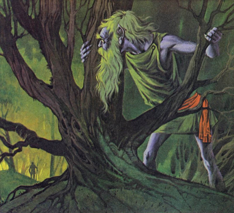 Il Leshy (litografia a colori) da Angus McBride