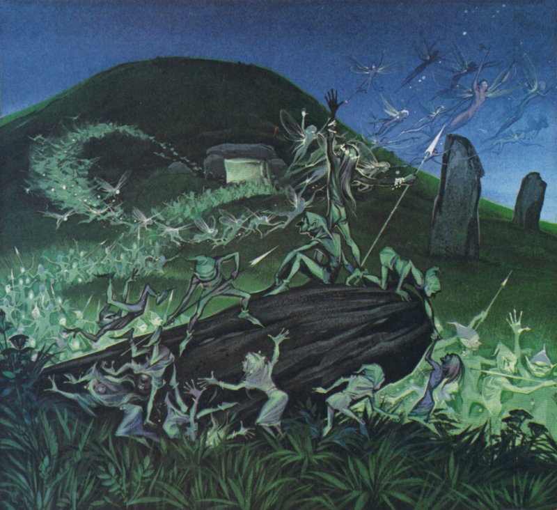 Il piccolo popolo (litografia a colori) da Angus McBride