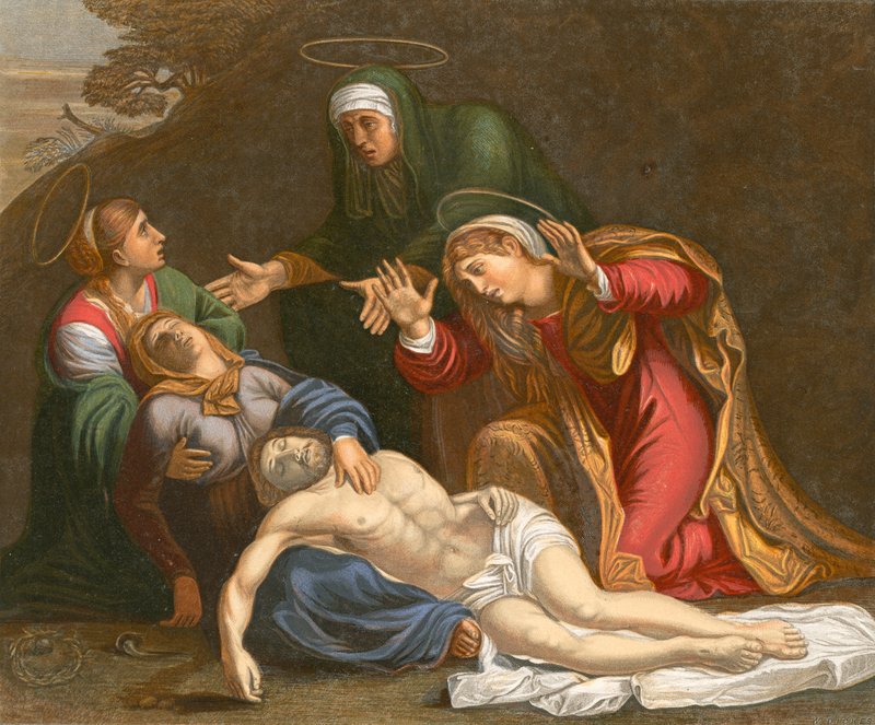 Le tre Marie da Annibale Carracci