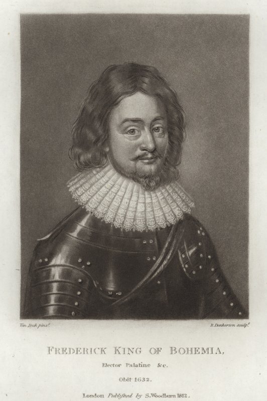 Federico Re di Boemia da Anthony van Dyck