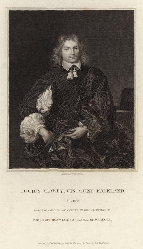 Lucius Carey, Visconte Falkland, ob 1643 da Anthony van Dyck