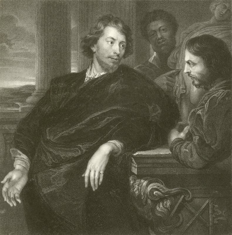 Ritratto di Rubens da Anthony van Dyck