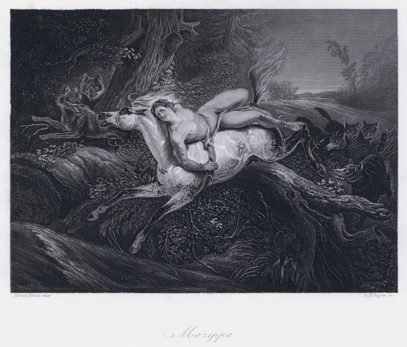 Mazeppa da Antoine Charles Horace Vernet