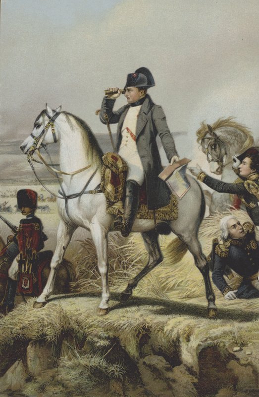 Napoleone a Wagram da Antoine Charles Horace Vernet