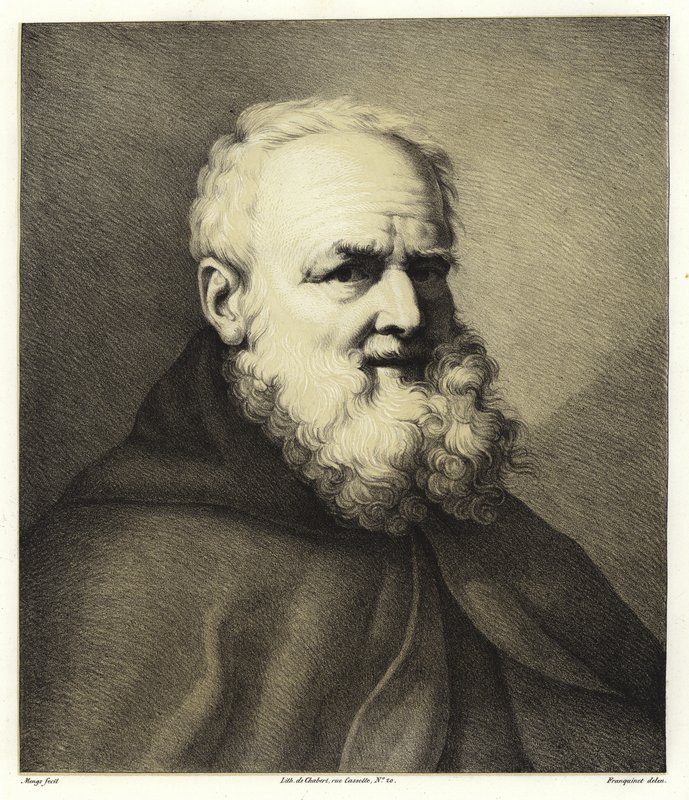 Ritratto di un uomo barbuto da Anton Raphael Mengs