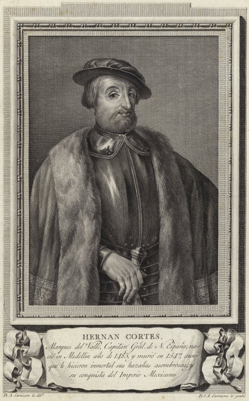 Hernan Cortez da Antonio Carnicero