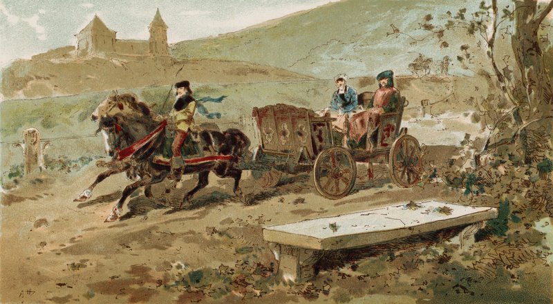 Carrozza fatiscente, Paesi Bassi spagnoli, XVI secolo da Armand Jean Heins