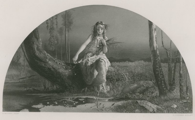 Ofelia, Amleto da Arthur Hughes