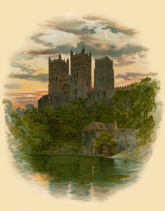 Cattedrale di Durham, facciata ovest da Arthur Wilde Parsons