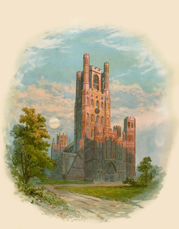 Cattedrale di Ely, Torre Ovest da Arthur Wilde Parsons