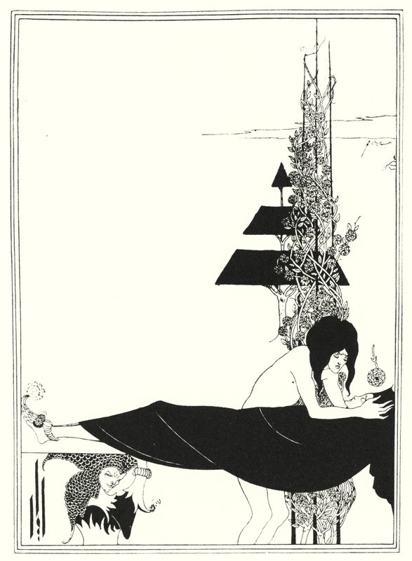 Il Lamento Platonico (incisione) da Aubrey (after) Beardsley