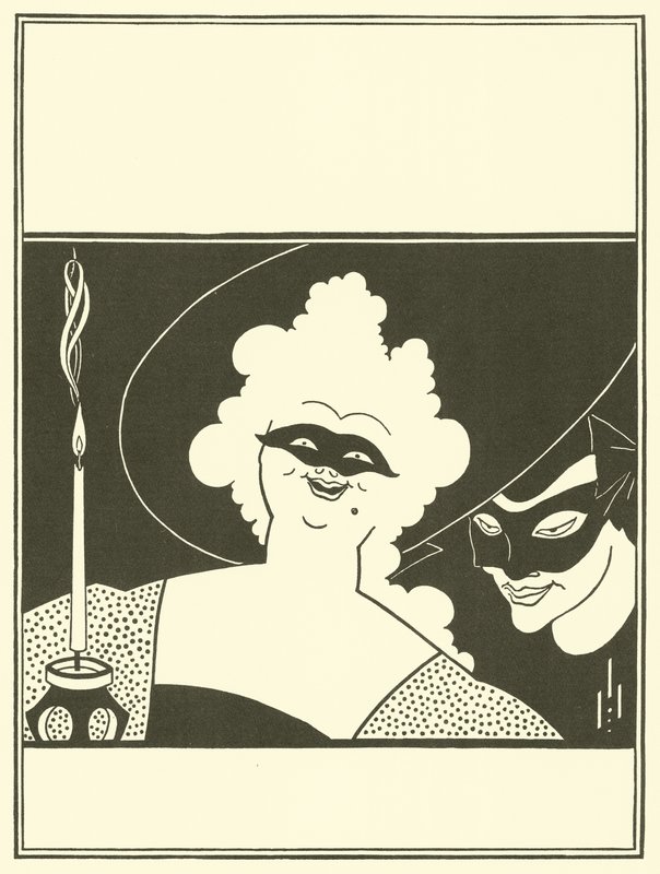 Copertina, The Yellow Book da Aubrey Beardsley